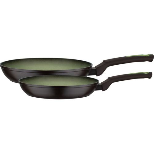 Set 2 Poêles Avocado 24/28 Cm - Aluminium Forgé 3 Mm, Induction, Greblon C2