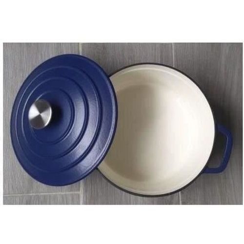 Casserole 24 Cm Fonte D'acier 3,8 L – Compatible Induction, Four 240°c