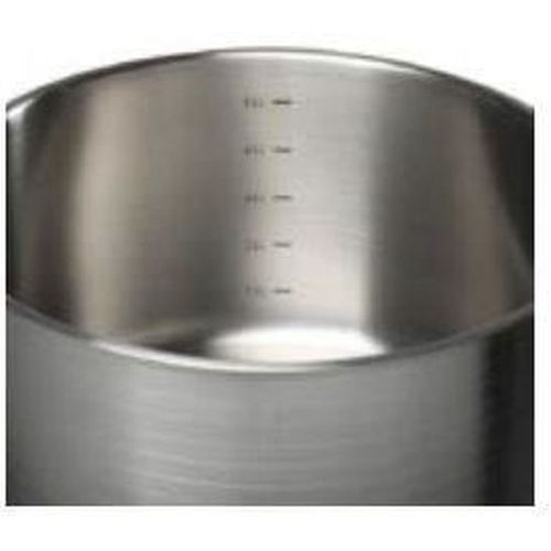 Rigo 26 Cm - Faitout 10 L Inox Induction, Couvercle Verre, Poignées Isolantes