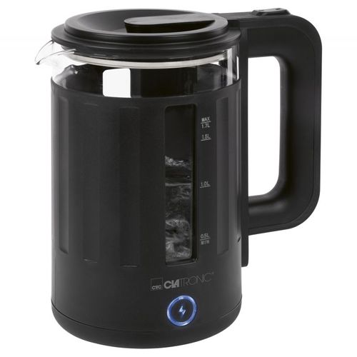 Bouilloire En Verre Noir 1,7l  Wk3837g-noir