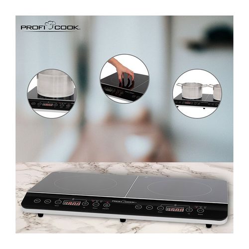 Double Plaques à Induction  PC-dki 1067 Noir