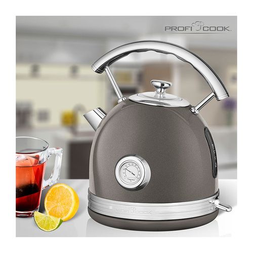 Bouilloire Vintage 1,7l 2200w PC-wks 1192 Anthracite