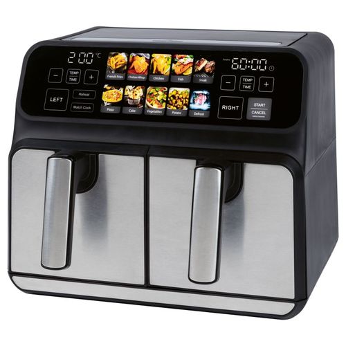 Friteuse à Air Chaud Air Fryer 8l Double Compartiment PC-fr1287h