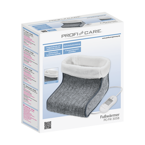 Chauffe Pied électrique  PC-fw 3058 Gris