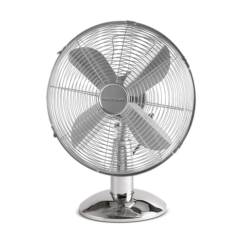 Ventilateur De Table Design Inox 25 Cm  PC-vl 3062 M