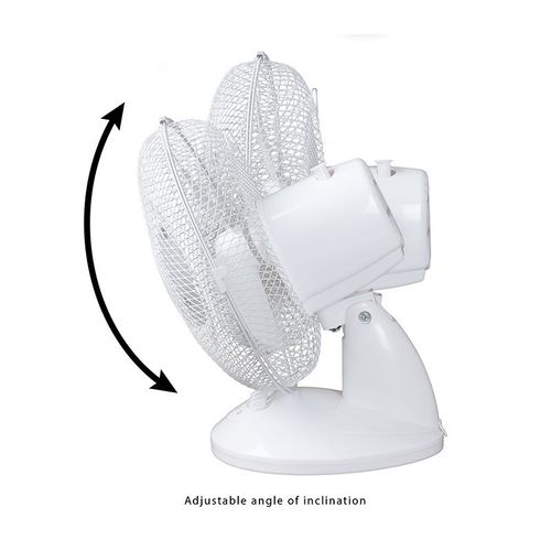 Ventilateur De Table Blanc Vl 3601 Clatronic