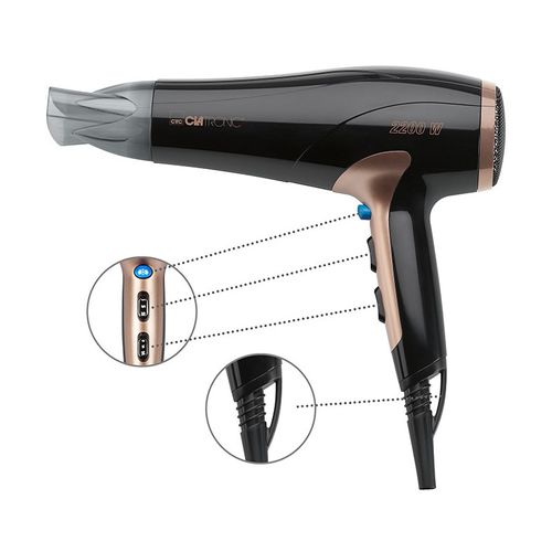 Séche-cheveux 2200w  Ht 3661 Noir/cuivre