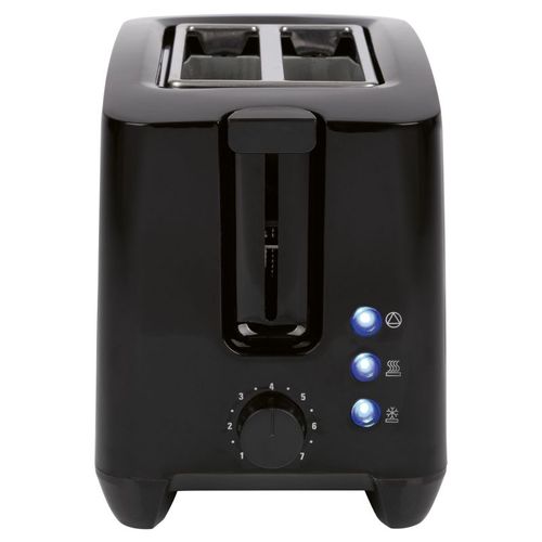 Grille Pain 2 Fentes Noir  Ta3801-noir