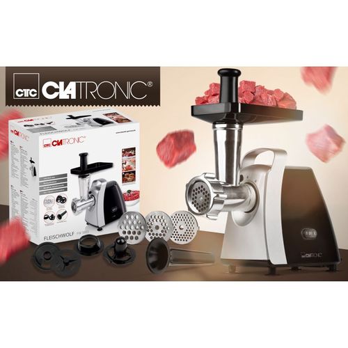 Hachoir à Viandes 1000w Fw3803-inox/noir