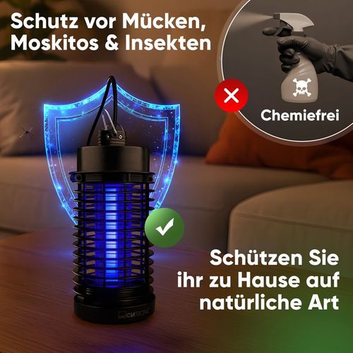 Lampe Anti-insectes Noir  Isl3823-noir