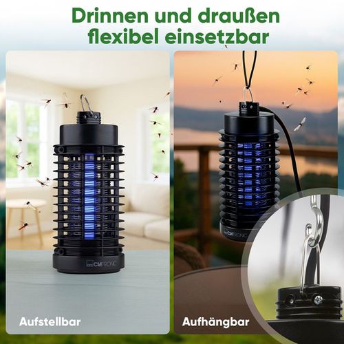 Lampe Anti-insectes Noir  Isl3823-noir