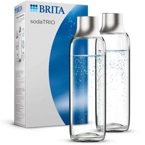 Pack De 2 Bouteilles En Verre - Sodatrio - 1l