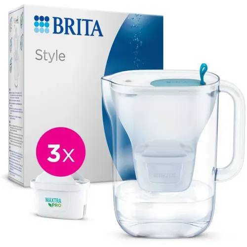 Carafe Filtrante Style Blue 2,4 L Avec Cartouche Maxtra Pro