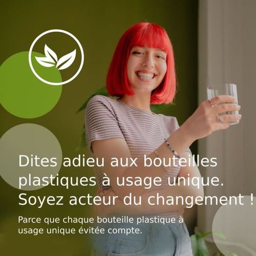 Cartouche Filtrante Pour Robinet, Filtration 4 Étapes, 600 L