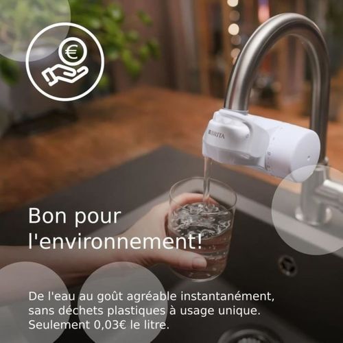 Cartouche Filtrante Pour Robinet, Filtration 4 Étapes, 600 L