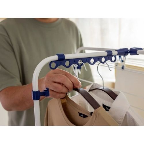 Séchoir à Linge 340 Classic 81455, Étendoir à Linge Avec 34m D'étendage Et Cadres Rabattables