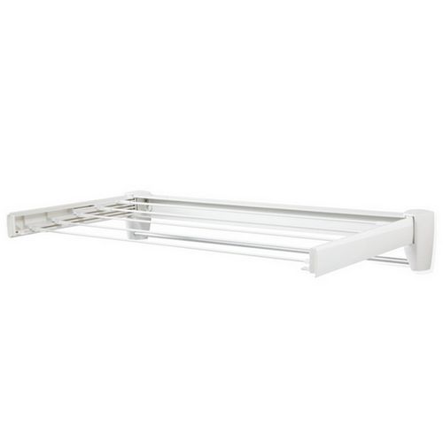 Séchoir Mural Telegant 36 Protect Plus 83201, 5 Barres De 72cm, Matériau Inoxydable, Blanc