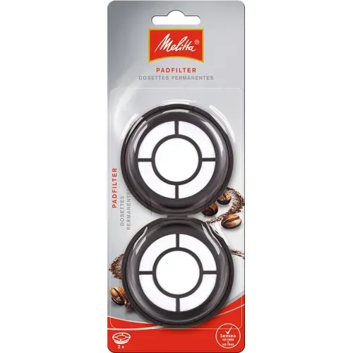Dosettes permanentes MELITTA pour Senseo x2 vue de face