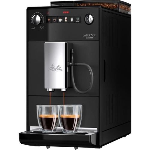 Expresso Avec Broyeur Latticia One Touch F300-100 - 1,5 L - 1450 W - Noir Mat