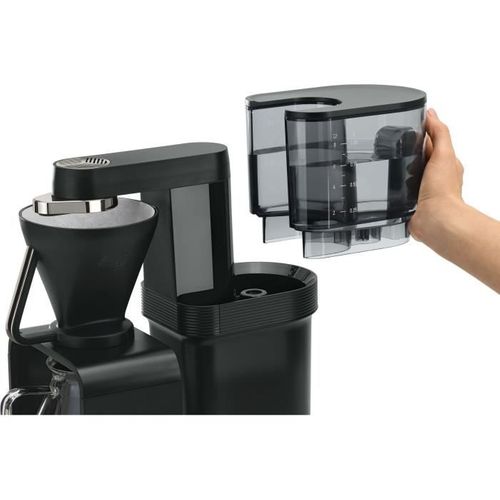 Cafetiere Filtre - Epour 1024-11 - 1515 W - 2/8 Tasses - Noir / Chrome
