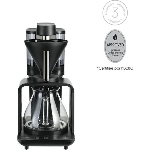 Cafetiere Filtre - Epour 1024-11 - 1515 W - 2/8 Tasses - Noir / Chrome