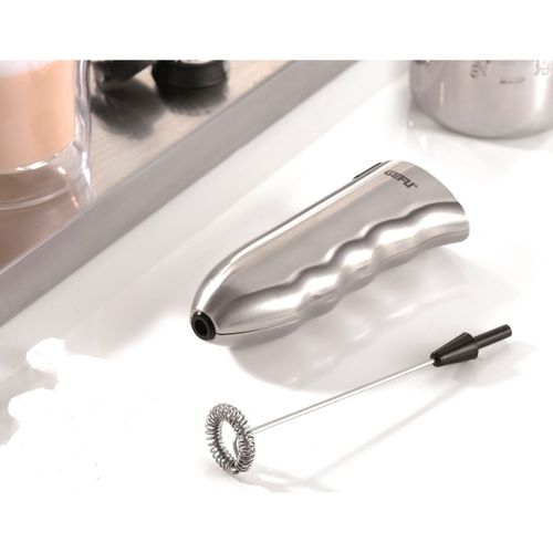 Mousseur À Lait Electrique  En Acier Inoxydable - Argent