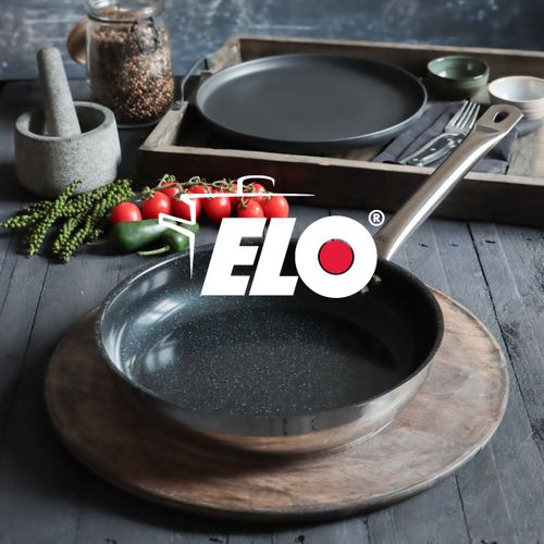 Poêle Céramique Sans Pfas 24 Cm Elo Profi Therm Platinum