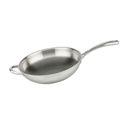 Poêle Wok 30 Cm En Inox 18/10 Relief Evolution