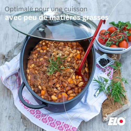 Cocotte 38 X 25 Cm En Fonte Aluminium Antiadhésive 7 L Alucast