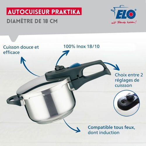 Autocuiseur - Elo Praktika - 18 Cm - 2,7 Litres
