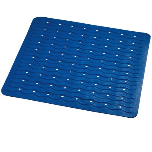 Tapis De Douche Antidérapant Playa 54 X 54 Cm Bleu 68403