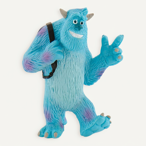 Figurine Sulley Monstres Et Cie Disney - 8 Cm De Qualité Supérieure