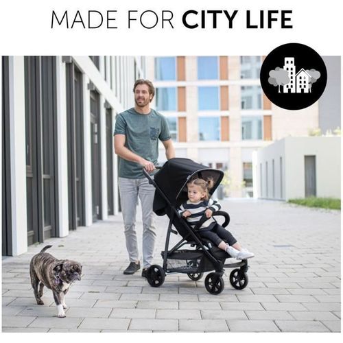 Poussette Compacte - Rapid 4 - 4 Roues - Gris