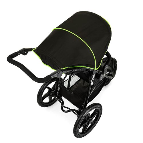 Poussette Buggy Runner - Black Neon Yellow