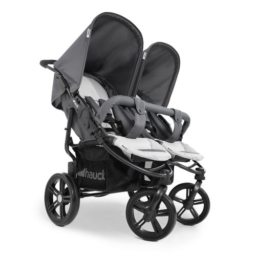 Poussette Jumeaux Hauck Roadster Duo Slx - Grey Silver