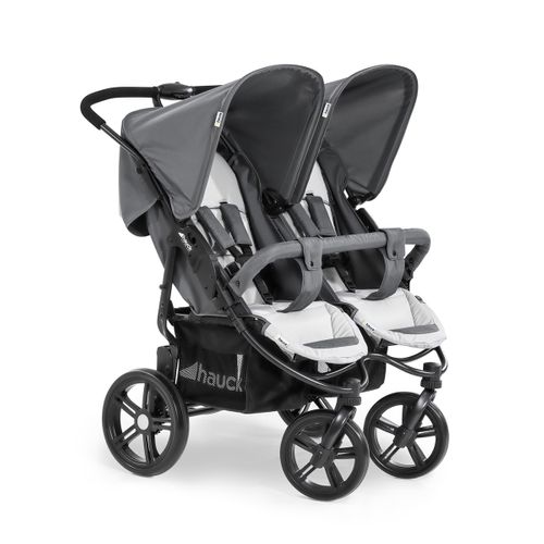 Poussette Jumeaux Hauck Roadster Duo Slx - Grey Silver