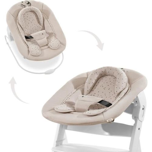 Transat - Alpha Bouncer 2-en-1 - Des La Naissance - Harnais 3 Points - Winnie L'ourson Beige