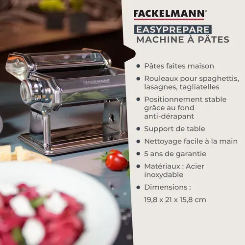 Machine à Pâtes Manuelle Fackelmann Easy Prepare