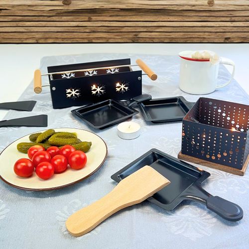 Raclette à La Bougie 2 Personnes Fackelmann Spécialités Culinaires