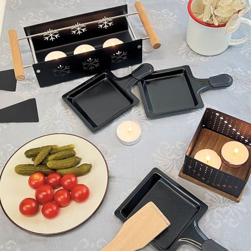 Raclette à La Bougie 2 Personnes Fackelmann Spécialités Culinaires