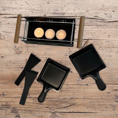 Raclette à La Bougie 2 Personnes Fackelmann Spécialités Culinaires