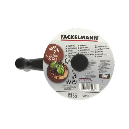 Cafetière à Piston 600 Ml Fackelmann