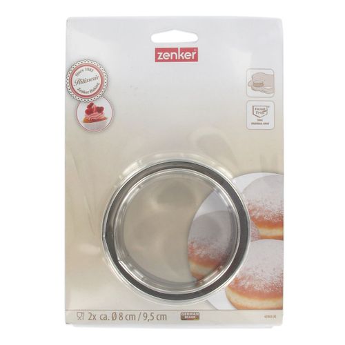 Lot De 2 Emporte-pièces Ronds Pour Beignet Emporte-pièces