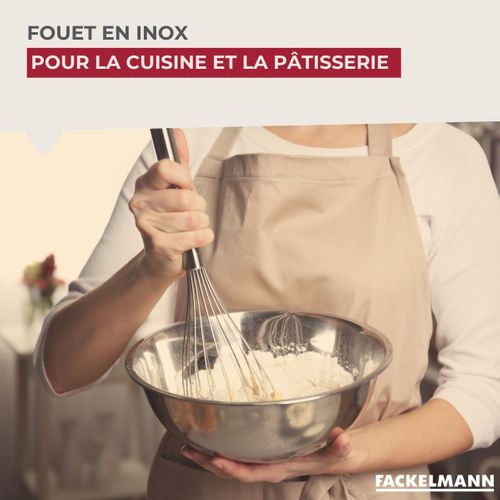 Fouet De Cuisine Et Pâtisserie En Inox 26 Cm Fackelmann