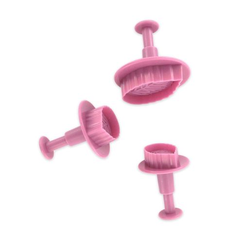 Lot De 3 Emporte-pièces Poussoir Motif Feuille Sweet Sensation