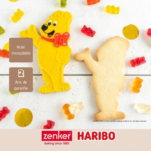 Lot De 3 Emporte-pièces Oursons En Inox Haribo