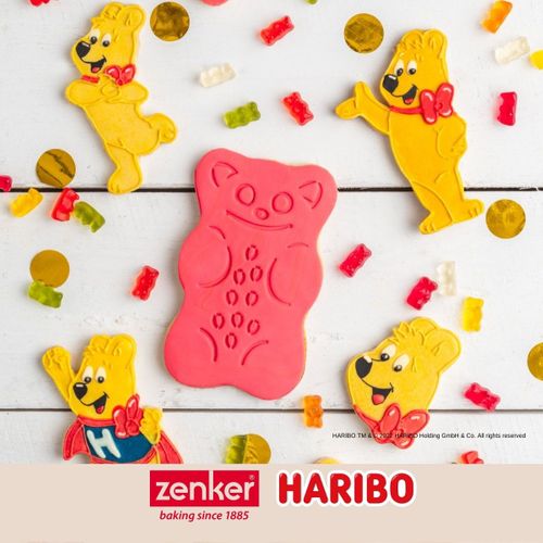 Lot De 3 Emporte-pièces Oursons En Inox Haribo