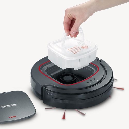 Rb7025 Aspirateur Robot, Batterie Lithium 12,8v, 90 Min. D'autonomie, 100 M2 Env., Silencieux
