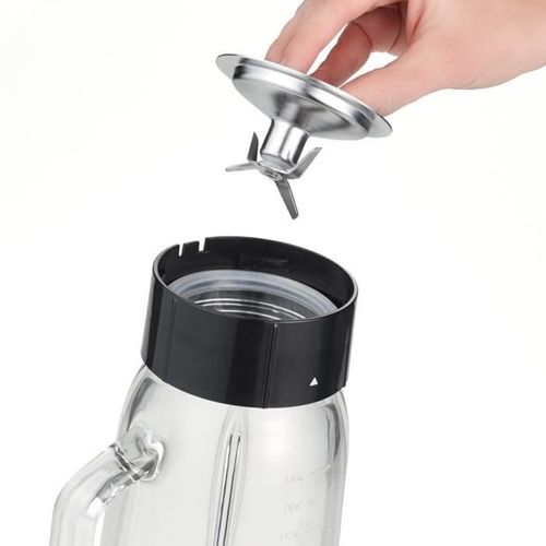 Blender - Sm3734 - 1 L - 2 Vitesses + Fonction Pulse - 22 000 Tours/min - Inox Et Noir