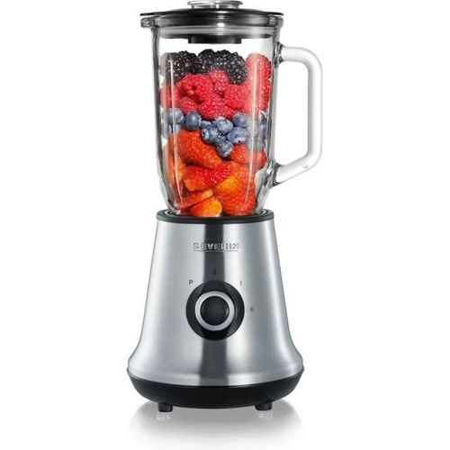 Blender - Sm3734 - 1 L - 2 Vitesses + Fonction Pulse - 22 000 Tours/min - Inox Et Noir